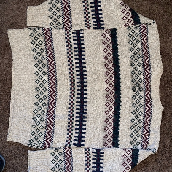 Vintage Sweater Cambridge Classics Mervyns. 100% Cotton. Size L. Made in USA. - Picture 6 of 6